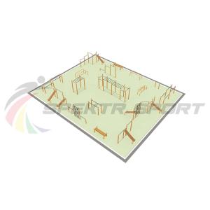 Купить Парковая площадка для Воркаут и WRK 3_76mm в Чегеме 
