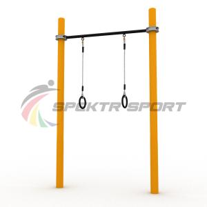 Купить Турник классический для занятий Воркаут с кольцами SP WRK-07 + Rings_76mm в Чегеме 