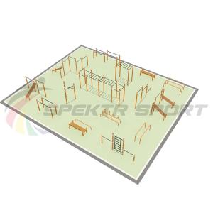 Купить Парковая площадка для Воркаут и WRK 5_76mm в Чегеме 