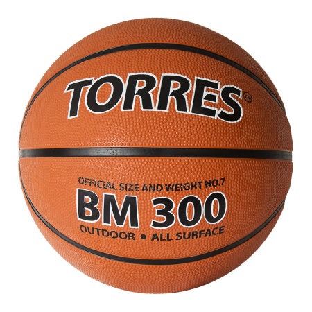 Купить Мяч баскетбольный  "TORRES BM300" р.6 в Чегеме 