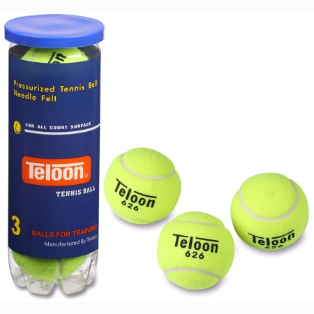 Купить Мяч для большого тенниса Teloon 626Т Р3  (3 шт) в Чегеме 