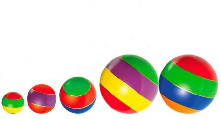 Купить Мячи резиновые (комплект из 5 мячей различного диаметра) в Чегеме 