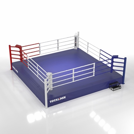 Купить Ринг боксерский Totalbox на помосте 0,5 м, 5х5м, 4х4м в Чегеме 