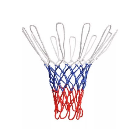 Купить Сетка баскетбольная, Д 3,5 мм, «Триколор», цветная в Чегеме 