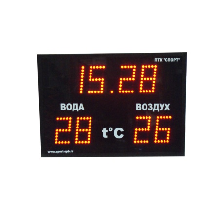 Купить Часы-термометр СТ1.13-2t для бассейна в Чегеме 