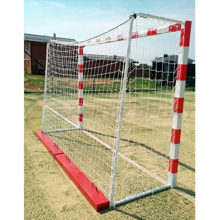 Купить Ворота мини-футбольные без сетки 2х3х1 м. (добровольный серт.) с накидным противовесом 25 кг в Чегеме 
