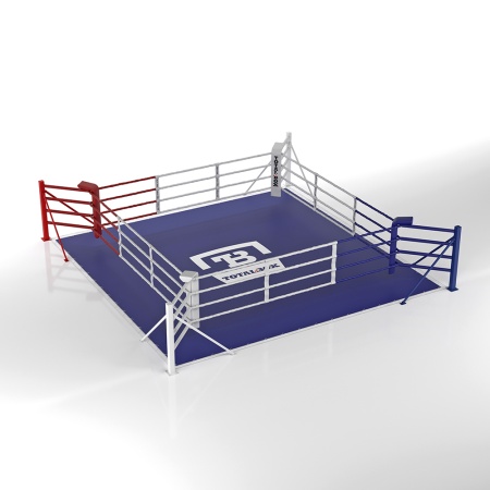 Купить Ринг боксерский напольный Totalbox на упорах 4х4м в Чегеме 